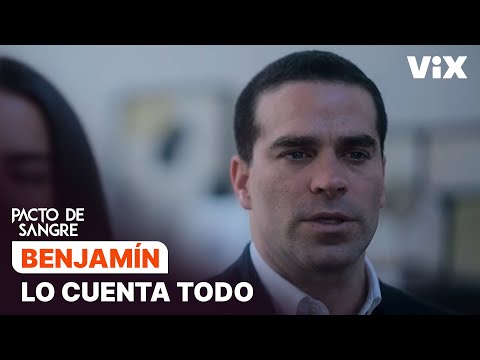 Benjamín se confiesa con Tamara | Pacto de Sangre | ViX