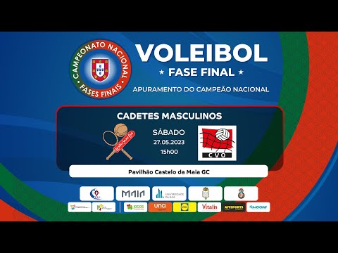 LEIXÕES SC  x CV OEIRAS - FASE FINAL CADETES MASCULINOS 2023
