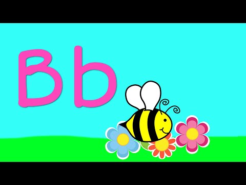Betty the bee letter b poem - alphabet videos for kids