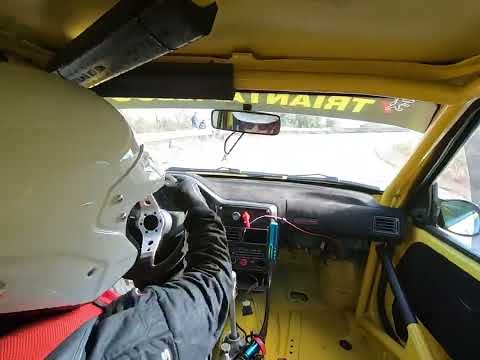 16η Αναβαση Ζαγκλιβεριου Peugeot 106 rallye TRIANTAFYLLOU part1