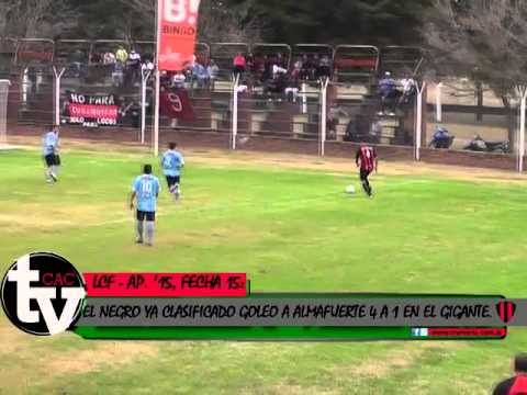 #Futbol LCF - Ap. '15, Fecha 15: Carcarañá 4 Almafuerte 1