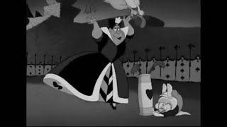 Alice in Wonderland (1951) Croquet BLACK AND WHITE EDITION