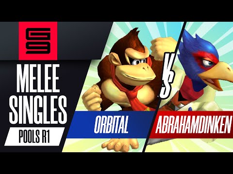 Orbital (Donkey Kong) vs AbrahamDinken (Falco) - Melee Singles Pools Winners Round 2  - Genesis 9