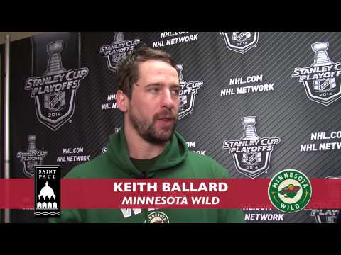 Mayor Coleman and Keith Ballard from the MN Wild