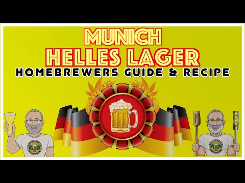 Munich Helles Lager HomeBrewers Guide & Recipe