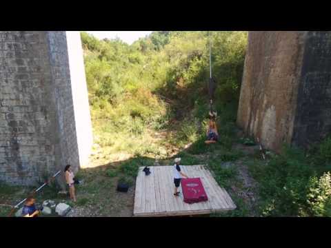 saut viaduc de banne Ardèche
