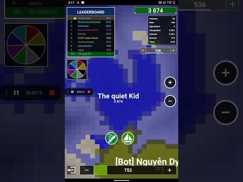 Desperate trying to conquer Europe In territorial.io #conqueror #empire #video #viral #territorial