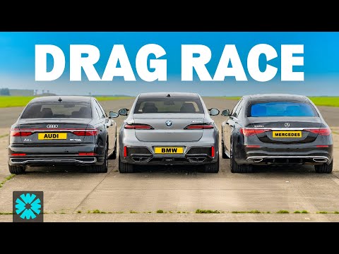 Luxury DRAG RACE: S-Class v 7 Series v A8
