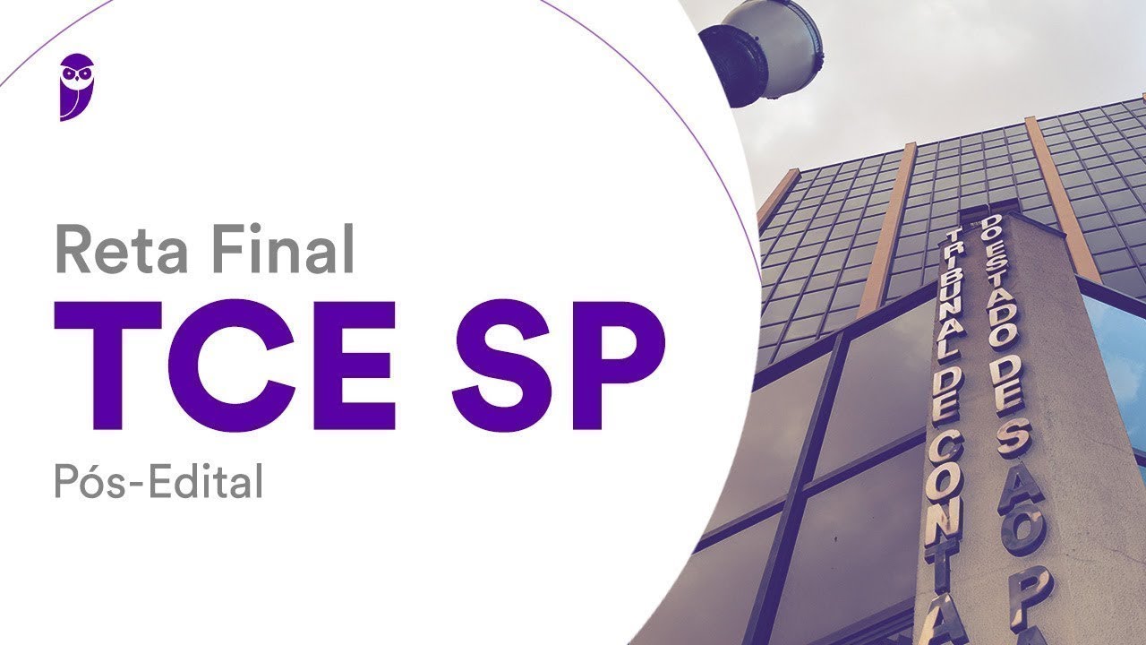 Reta Final TCE SP Pós-Edital: Auditoria Governamental - Prof. Tonyvan Carvalho