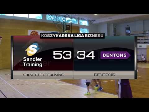 Sandler Training vs Dentos - XI kolejka - Warszawa - Koszykarska Liga Biznesu