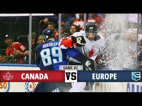 Canada vs Europe | World Cup of Hockey Final | Game #2 Highlights & Marchand Goal! (29/9/16)