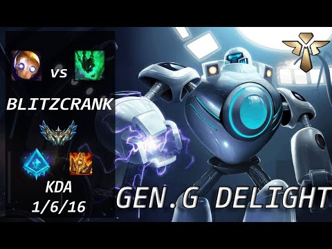 【Gen.G Delight】 BLITZCRANK vs THRESH - KR Challenger Patch 13.8