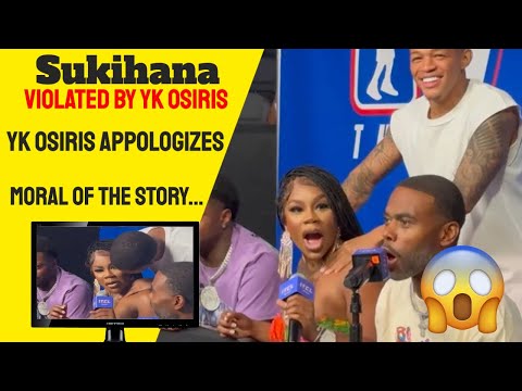 YK Osiris Kiss Sukihana at Mayweather Gotti Fight