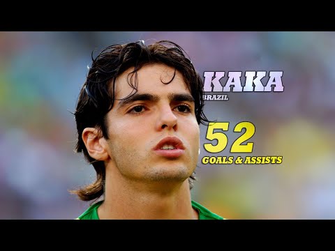 Kaka All 52 Goals and Assists for Brazil