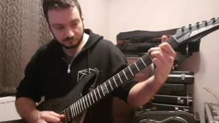 No Wishbones - Sikth - Guitar playthrough video by Chris Rothwell