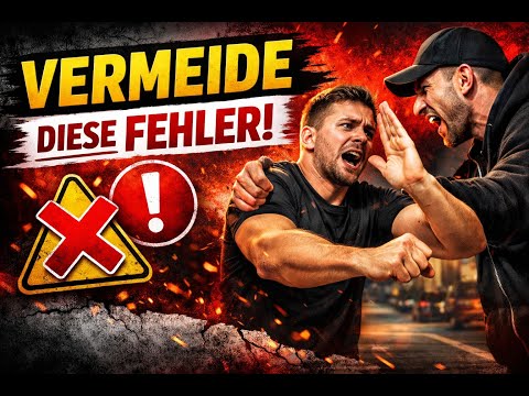 10 common mistakes in self-defense (don't make them)