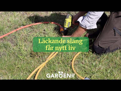 Läckande slang får nytt liv - Trädgårdshacks med GardenR