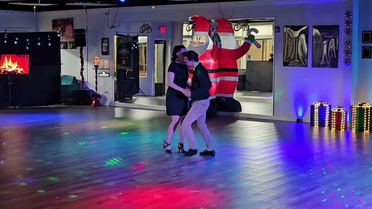 Bachata Show by Jamie & Kimberly at our Christmas Party 2024