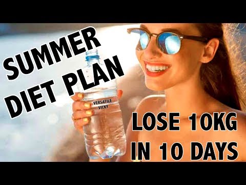 Summer Indian Diet Plan For Weight Loss Hindi | How to Lose Weight Fast 10 Kgs in 10 Days Video