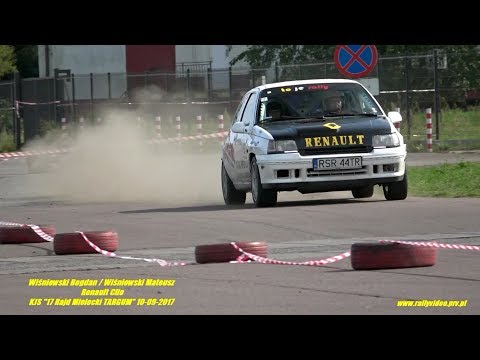 Wiśniowski Bogdan / Wiśniowski Mateusz - Renault Clio 1.8 - 17 Rajd Mielecki TARGUM 10.09.2017r
