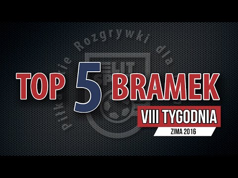 TOP 5 bramek VIII tygodnia - ZIMA 2016