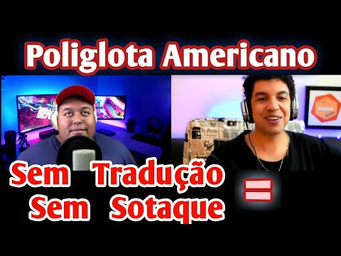 Poliglota aprendeu 6 idiomas sem tradução e sem escola. Esse Americano fala Português sem sotaque