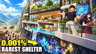 He Ends Up in a Survival Game Where Others Hide in Huts, but He Builds a Modern 