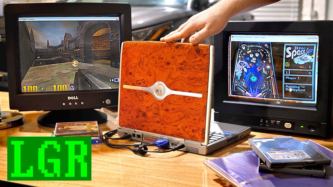 Fixing up a 2003 Woodgrain Dell Inspiron 600M Laptop