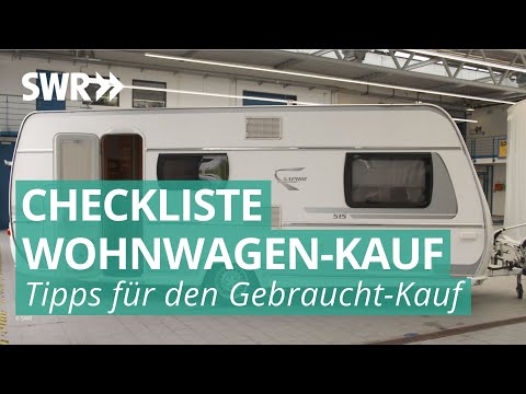 Wohnwagen-Check - Darauf sollte man bei gebrauchten Wohnwagen achten! | Marktcheck SWR