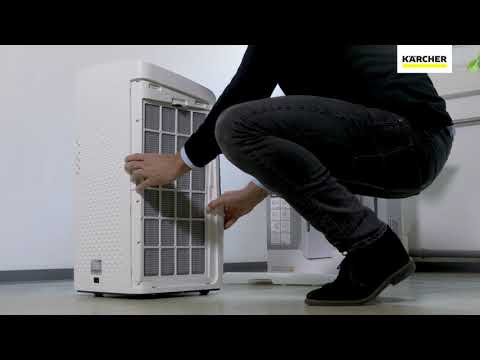 How to start using Kärcher AF 100 - Mobile Air Purifier