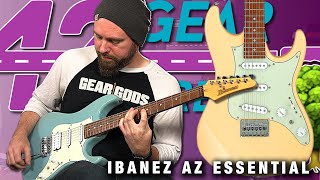 Video thumbnail for This $299 INDONESIAN Guitar Rules! (Ibanez AZ Essentials) Feat. @SixStringAlliance at #42GSThree by Trey Xavier