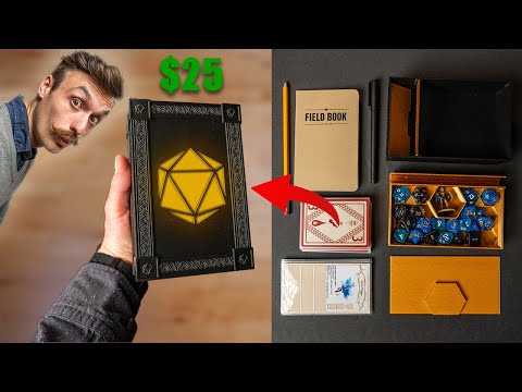 Building a compact dice box that holds EVERYTHING