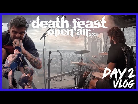 DEATHFEAST OPEN AIR 2025 (TAG 2/3) | VLOG