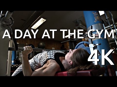 Calisthenics workout at the gym - TRAIN INSANE - workout motivation with MaddeLisk, 4K