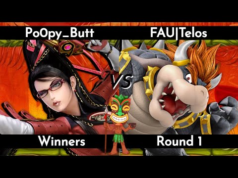 Po0py_Butt (Bayonetta/Pokemon Trainer) vs. Telos (Bowser) - WR1 | Bula Smash 21 SSBU (6/28/2022)