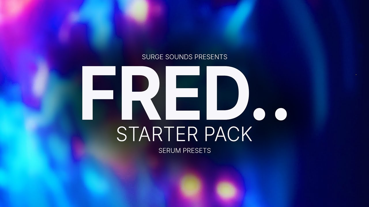 FRED.. Starter Pack - Inspired by Fred Again..