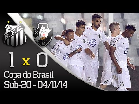 Santos 1 x 0 Vasco - Gol - Copa do Brasil Sub-20