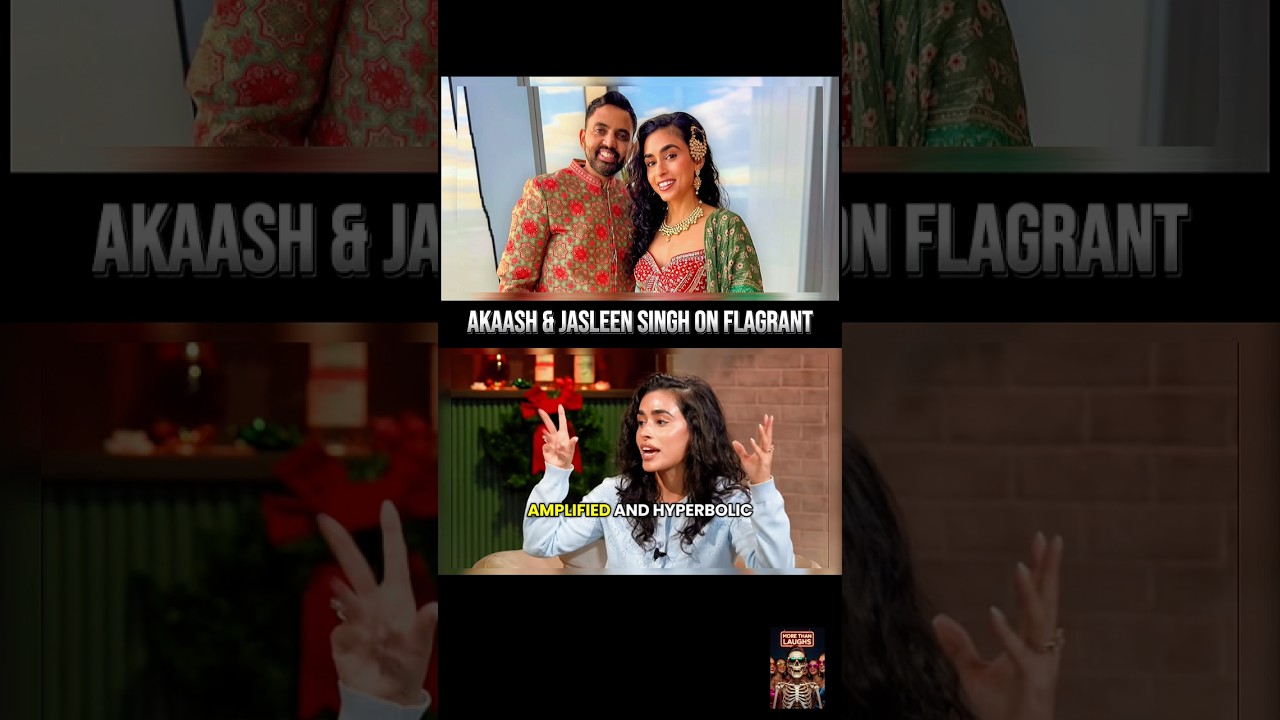 Akaash and Jasleen Singh went on Flagrant today 😭