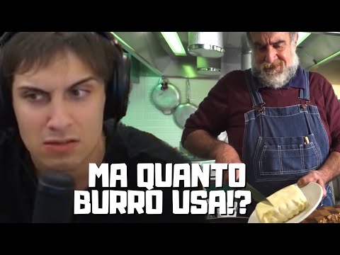 BLUR reacts to GIORGIONE cooking WHEELS WITH RICOTTA, WALNUTS AND BACON