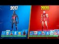 Evolution of Fortnite Battle Pass 2017-2020