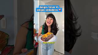 Amigos falsos Vs amigos verdaderos ❤️‍🩹  #shorts #humor #tiktokvideo #comedia #funny #fyp