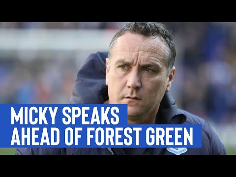 Pre Match | Micky Mellon (Forest Green)