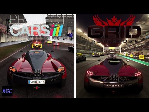 Project CARS vs GRID Autosport - Pagani Huayra Graphics & Sound Comparison