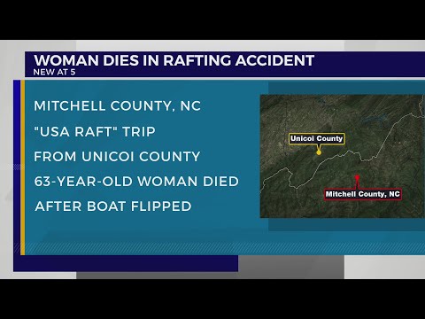 USA Raft: Woman dies in Saturday rafting incident on the Nolichucky River