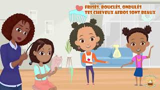 Animation Lulu ne veut pas se coiffer/  Chanson Tes cheveux afro sont beaux