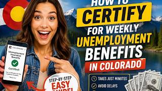How to certify for weekly unemployment benefits in Colorado