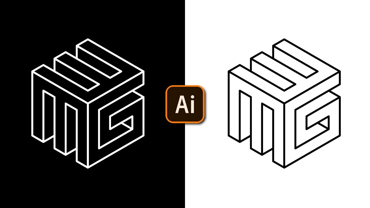 Create Modern Isometric Cubes Logo Design || Adobe Illustrator Tutorial
