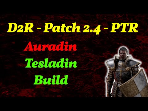 D2R 2.4 Auradin Build - Der Tesla Paladin auf dem PTR