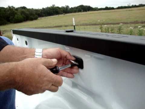 Chevy & GMC 2007 + Bullring Truck Bed Tie Down Anchors Installation Video
