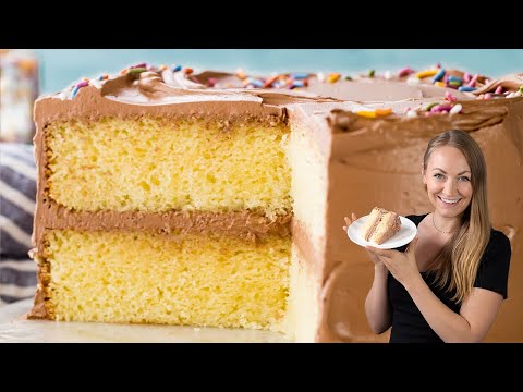 The Best One Bowl Yellow Cake